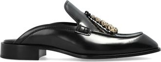 Loewe Mules, female, Black, Size: 10 US Edge Loafer Mule