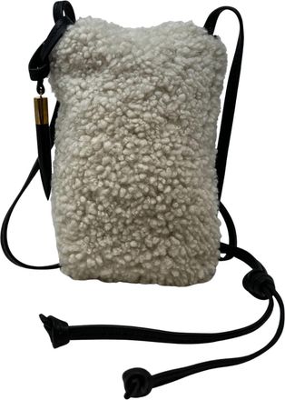Kempton & Co. Mini Sling Phone Crossbody Bag In Natural