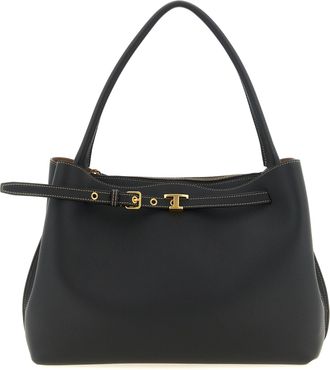 Tod's Black Calfskin Womens Handbag