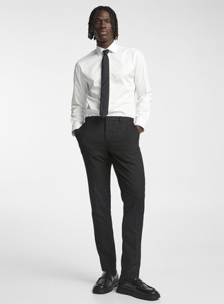 Le 31 Mens Washable solid twill pant Stockholm fit - Slim