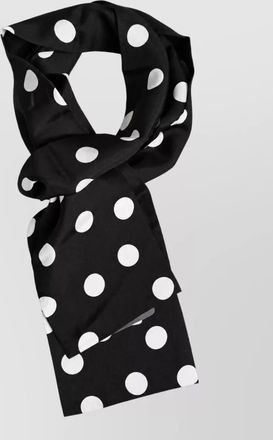 Dolce & Gabbana silk polka-dot scarf