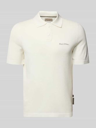 Marc O'Polo Regular Fit Poloshirt aus reiner Baumwolle Marc OPolo &times; DFB Travel Collection in Offwhite, Gr&ouml;&szlig;e XXXL
