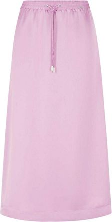 HUGO BOSS Vesala midi-kokerrok voor dames (Roze)