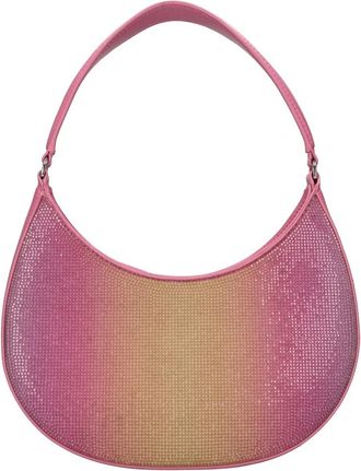 Msgm Faux Leather and Rhinestone Bag - Dames - Schoudertassen - Veelkleurig - ONE Size - Leer - Tassen
