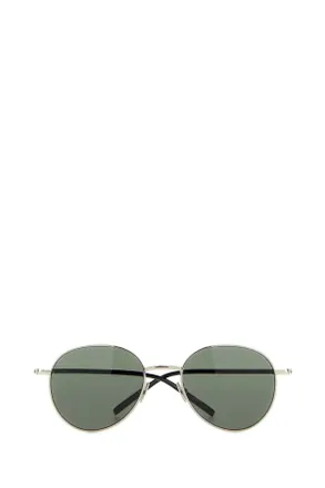 Saint Laurent Mens Silver Metal Sl 865 Sunglasses Silverblackgrey Occhiali Da Sole