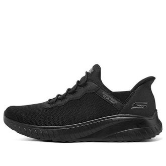 Skechers (WMNS) Skechers Slip-ins Bobs Sport Squad Chaos Black 117500-BBK