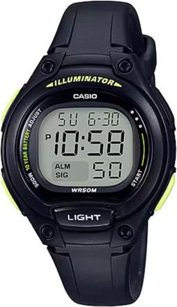 Casio Accessoires, Dames, Zwart, ONE Size, Lw-203 Digitale Horloge