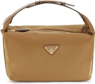 Prada Cherie Shoulder Bag Beige