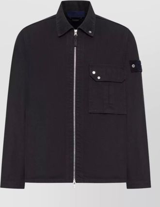 Stone Island denim shirt jacket