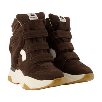 Isabel Marant Womens Sneaker Brown Cowhide