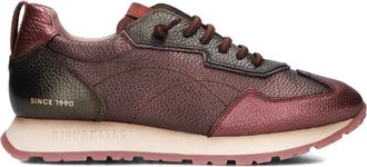 Hispanitas Schoenen, Dames, Veelkleurig, 36 EU, Leer, Bronzen Lage Dames Sneakers