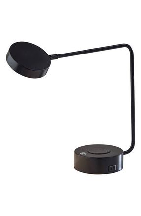 Adesso Viper Supercharger LED Desk Lamp in Black at Nordstrom