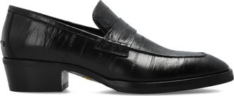 Jimmy Choo London Wilder Loafer - Heren - Loafers - Zwart - 42 1/2 EU - Leer - Schoenen