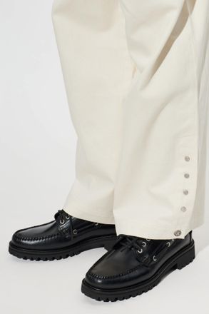 G.H. Bass & Co. Ranger Moc Shoes, Mens, Black