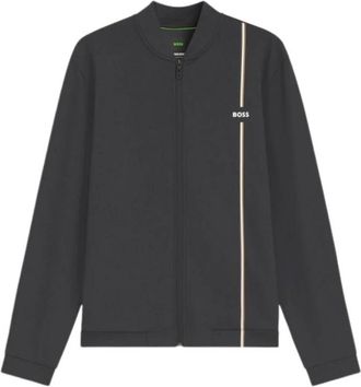 HUGO BOSS TOC 10276871 - Heren - Vesten met rits - Zwart - L - Hoodies & sweatvesten