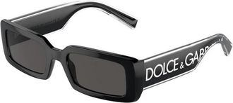 Dolce & Gabbana Authentieke Stijlvolle Brillen- Premium Kwaliteit! - unisex - Zonnebrillen - Zwart - 53 MM - Accessoires
