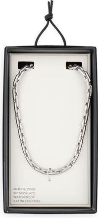 Nordstrom Rack Mens Simple Chain Necklace in Stainless at Nordstrom Rack
