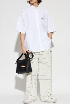 Balenciaga Short-sleeve Shirt, Mens, White