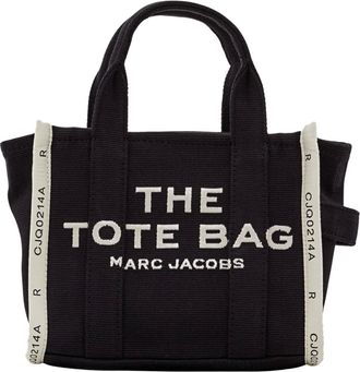 Marc Jacobs Shopping Bags, female, Black, ONE SIZE, Jacquard Small Tote Bag