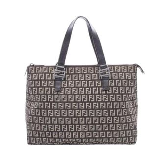 Fendi Pre-owned Tote Bags, female, Brown, Size: ONE SIZE Pre-owned Vintage Tote Bag