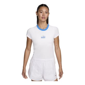 Nike (WMNS) Nike Sportswear Chill Knit T-shirt White HF8820-100