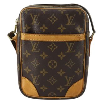 Louis Vuitton Danube Monogram Canvas Brown Canvas Handbag (Pre-Owned)