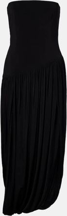 Ferragamo Vestido bustier drapeado