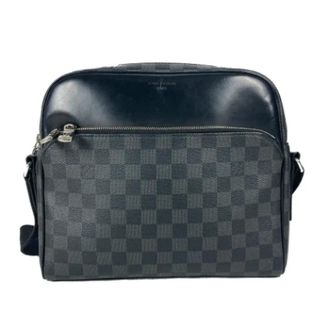 Louis Vuitton Pre-owned Vintage Damier Graphite Messenger Bag - unisex - Louis Vuitton Vintage - Vintage Cross Body Bags - Black - ONE SIZE - Pre-owned