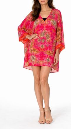 Ranee&rsquo;s Print Cotton Minidress in Pink at Nordstrom Rack