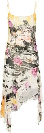 Acne Studios Printed Crepe Dress