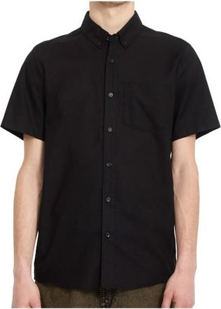 Volcom Everett Oxford S/S Hemd f&uuml;r Herren | schwarz
