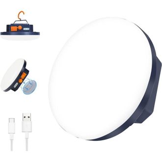 OEM Antena Port&aacute;til Para Camping, Bater&iacute;a Externa De 7600 Mah, L&aacute;mpara De Tienda De Campa&ntilde;a De 2000 Lm, Recargable, L&aacute;mpara Led Impermeable Ip65, Camping,