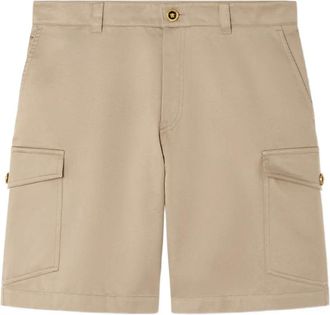 Versace Shorts cargo in gabardine - Toni neutri