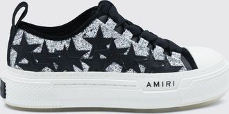 Amiri Sneakers basse Stars Court in mesh glitter con ricamo di stelle e suola platform