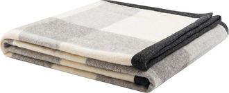 Lanerossi Manta ABETE GREEN LABEL - Blanco / Gris, 210x250