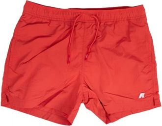 K-Way Uomo, Costumi da bagno, Rosso, M, new