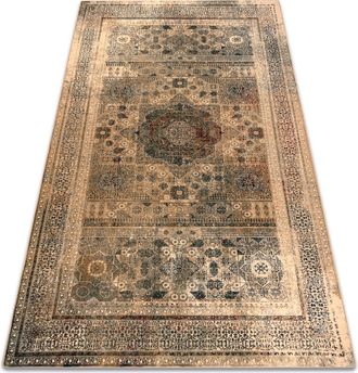 RugsX Rugsx - Alfombra De Lana Superior Mamluk Oriental Vintage Crema Beige 235x350 Cm
