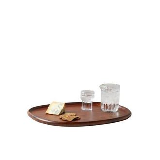 Be Home Talo Acacia Tray in Walnut at Nordstrom