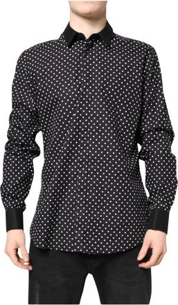 Dolce & Gabbana Polka Dot Dress Shirt