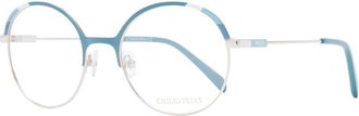 Emilio Pucci Turquoise Metal Glasses Womens (Frames)