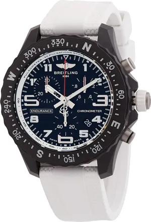 Breitling Pre-owned Breitling Endurance Pro Chronograph Quartz Black Dial Mens Watch X83310A71B1S1