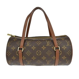 Louis Vuitton Papillon Handbag Monogram Canvas Brown Canvas Handbag (Pre-Owned)