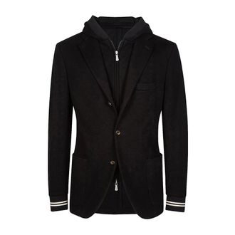 Eleventy Blazers, male, Black, M, Jackets