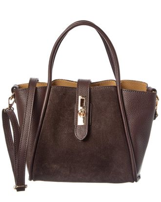 Persaman New York Tate Leather & Suede Tote