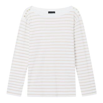 Emporio Armani Mujer, Camisetas, Blanco, Talla: S