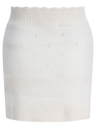 Chlo&eacute; Wool Skirt