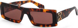 Off-white Womens OERI13PF24PLA0016064 OERI13 54 6064 Laurel Sunglasses - Brown - One Size