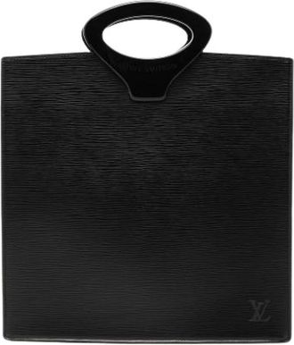 Louis Vuitton Pre-owned Ombre Tote Bag - Dames - Vintage Shopper - Zwart - ONE Size - Leer - Vintage