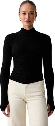 Victoria Beckham Truien & Vesten, Dames, Zwart, M, Wol, Georgia Jumper
