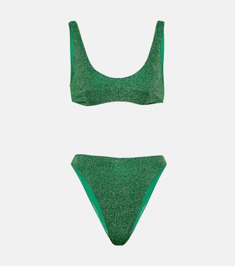 Os&eacute;ree Os&eacute;ree Lumi&egrave;re metallic bikini